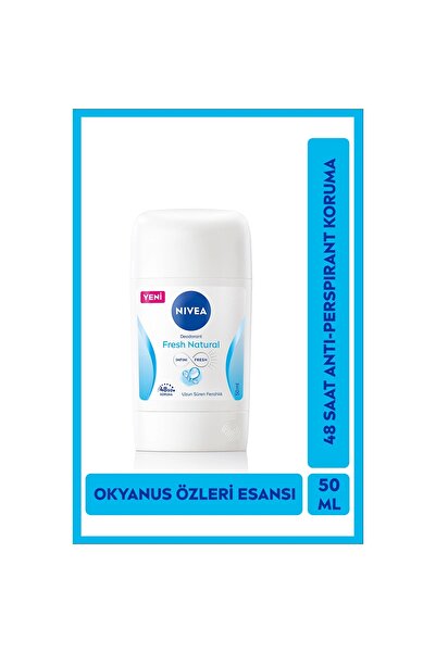 NIVEA Kadın Stick Deodorant Fresh Natural 48 Saat Deodorant Koruması 50 Ml
