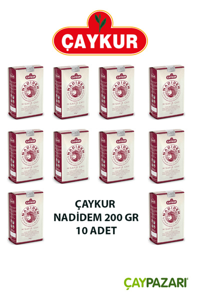 Çaykur NADİDEM MİSAFİR ÇAYI 200 GR. ( 10 ADET)