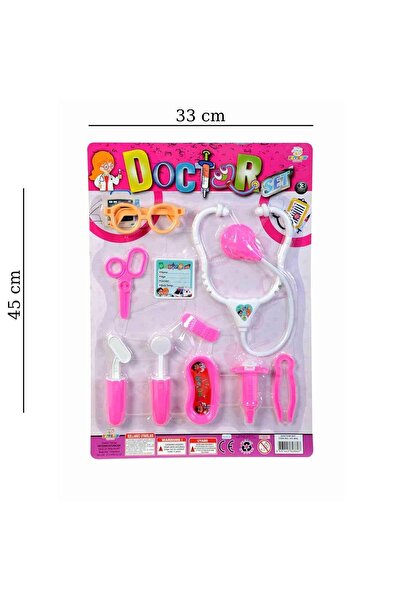 hak-iş oyuncak Kartela Büyük Kız Doktor Set