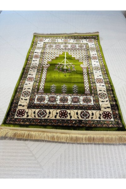 İpek سجادة صلاة سجادة أرجين منسوجة بشكل متكرر