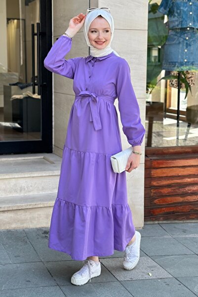 Gizce Meva Purple Dress