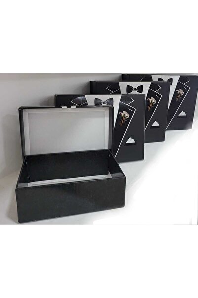 Kırçova Tekstil KIRÇOVA TEKSTİL lotusa 4'lu Damat Bohça, Çeyiz Kutu Seti 4LÜ ...