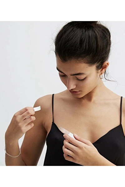 NEEWSTORE Dekolte Kapatıcı,Abiye Yerli Üretim Yapışkanlı Şeffaf Bant