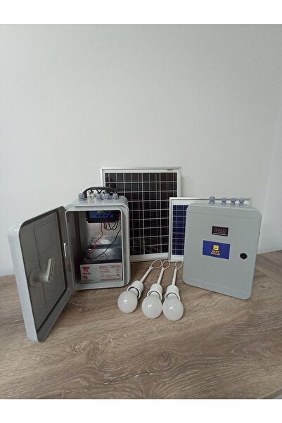 Taşınabilir Güneş Enerjili Sistem (aydınlatma-cep Telefonu Şarjı)