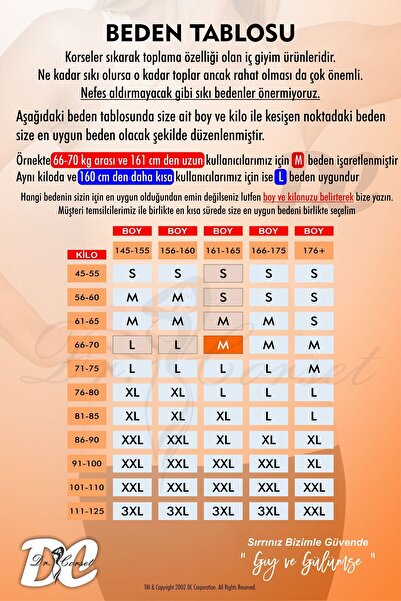 DC Plus Size Full Body Firming - Waist, Chest and Belly Body Lifting Corset