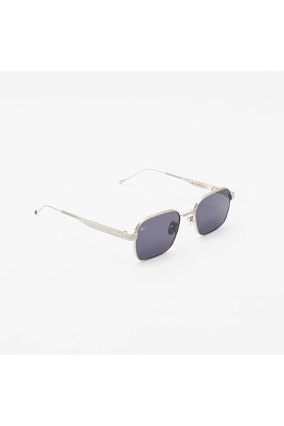 UNIQUE DESIGN MILANO Otto 28 Silver Unisex Sunglasses
