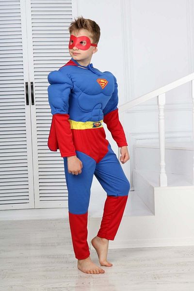 Superman زي سوبرمان العضلي للأطفال زي سوبرمان العضلي للأطفال