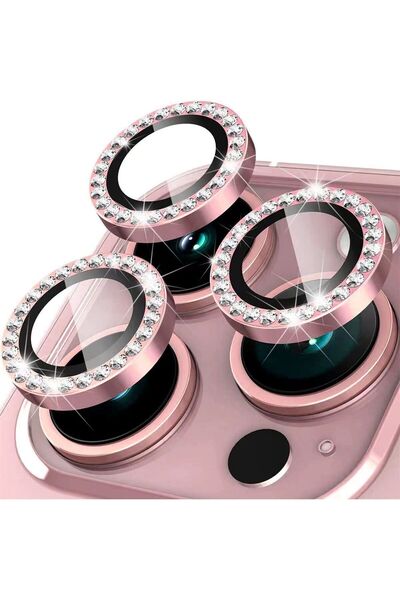 GAGA ELEKTRONİK Iphone 11 Pro Ve 12 Pro Uyumlu Taşlı Kamera Lensi Koruma