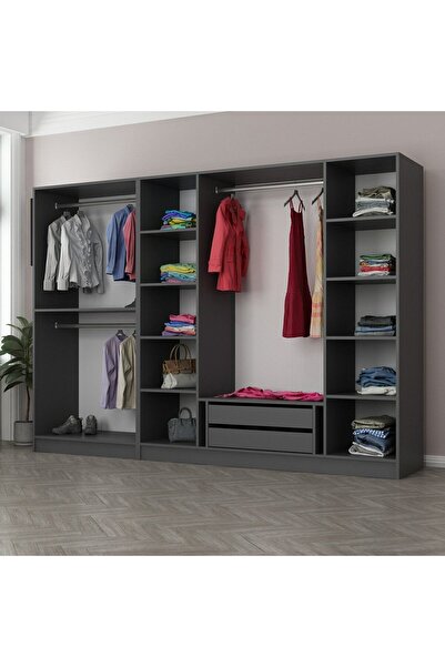 Minar Kale 210cm 6 Bolme 2 Cek Gıyınme Dlp Antr