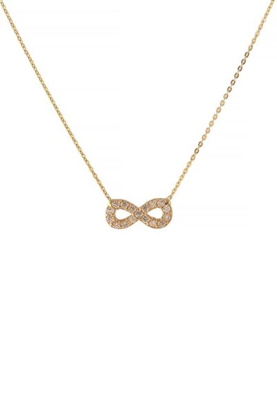 In Love Sonsuzluk  14 Ayar Altın Kolye