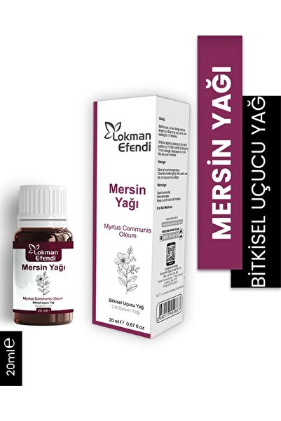 Lokman Efendi Mersin Yağı 20 CC
