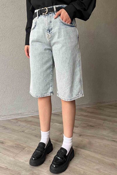 Seda Yalçın Atelier Blue Bermuda Capri - Design confortabil și elegant