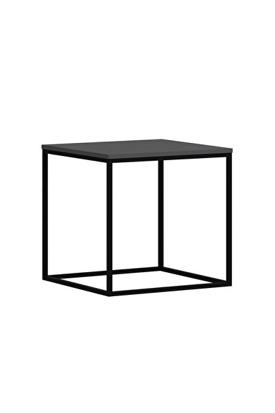 Minar Başak Sehpa Antrasit (siyah Ayaklı)