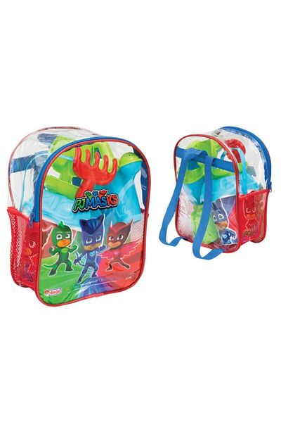 DEDE Pj Masks Illustrated Backpack Beach Set