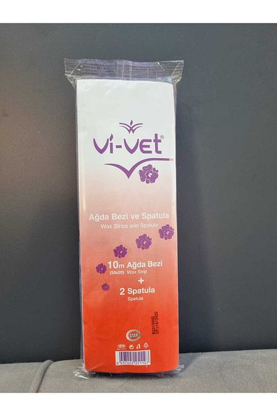 Vi-vet Vİ-VET 10 MT+2 Spatula - Waxing Cloth and Spatula Set