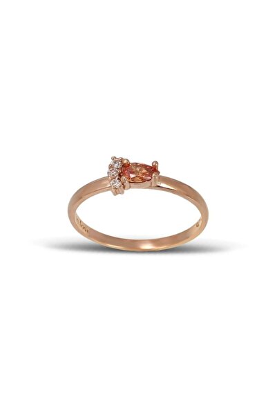 In Love Zultanit Taşlı Minimal Trend Gümüş Yüzük