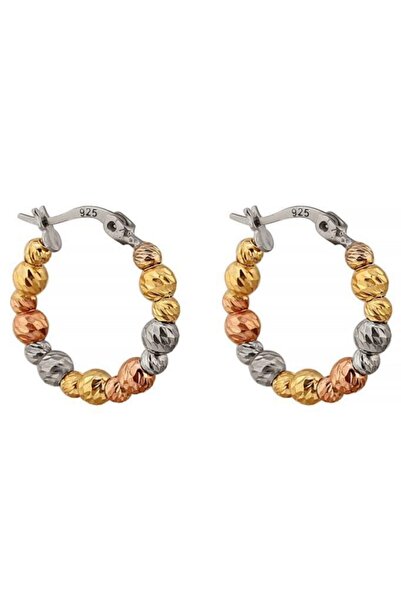 In Love Dorika Gümüş Küpe Inlove Gümüş Renkli Dorika