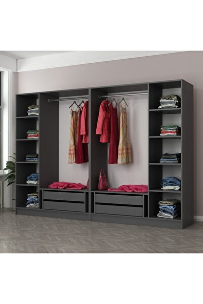 Minar Kale 210cm 6 Bolme 4 Cek Gıyınme Dlp Antr