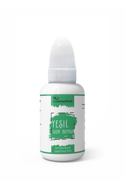 Lokman Efendi Green 25 ml Liquid Food Coloring