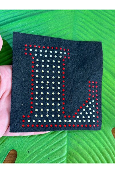 Gönülden Tasarım 10X10 см Летка з каменем L - Аплікація без швів