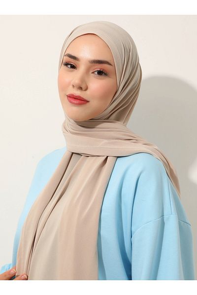 Tuva Beige Sandy Jersey Shawl - Canvas