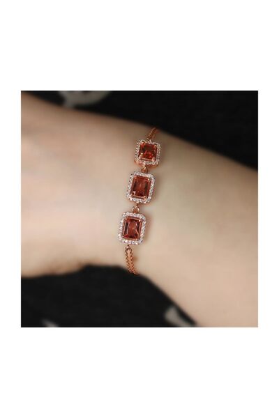 In Love Zultanit Taşlı Renk Değiştiren Gümüş Bileklik