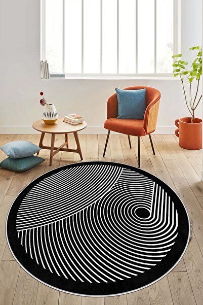 West Home Машина за пране, неплъзгаща се основа, устойчива на петна, черна кр...