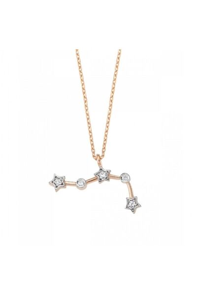 In Love Koç Burcu Gümüş Kolye Yıldız Haritasına Göre