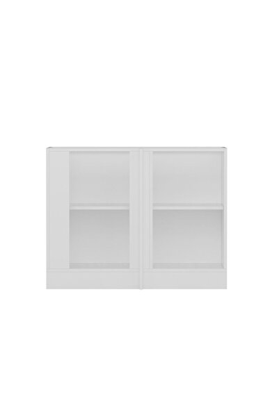 Minar Mutfak Modül Alt 1k1r 105cm Köşe Dolap Beyaz Mebran C Beyaz
