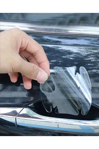 mes store Auto Car Door Handle - Transparent Film Preventer, Paint Scratch Protector