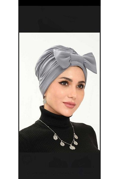 mikam Sea/Pool Bonnet with Stylish Design and Lycra Bow for Summer - Will Shoot a Stamp