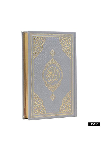 Furkan Neşriyat Cep Boy Bilgisayar Hatlı Arapça Termo Deri Kuran-ı Kerim Gümüş