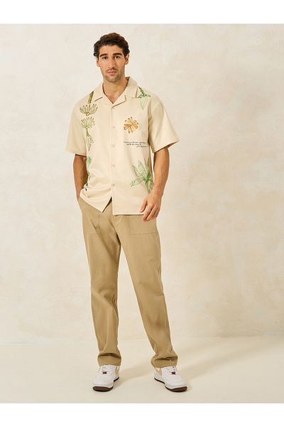 Styli Premium Printed Relaxed Fit Resort Shirt