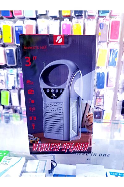 KOÇAKELEKTRONİK KTS-1437 El Feneri, Solar Şarj ve FM Radyolu Kablosuz Hoparlör