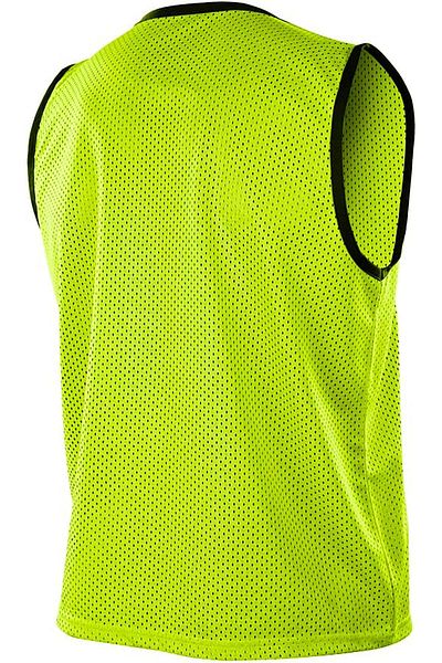Verahed Yellow Adult Size Perforated Mesh Training Vest - For Carpet Field Administration and Match