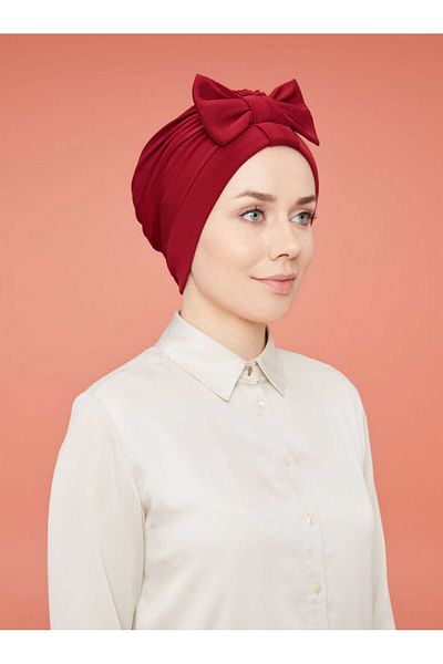mikam Sea/Pool Bonnet with Stylish Design and Lycra Bow for Summer - Will Shoot a Stamp