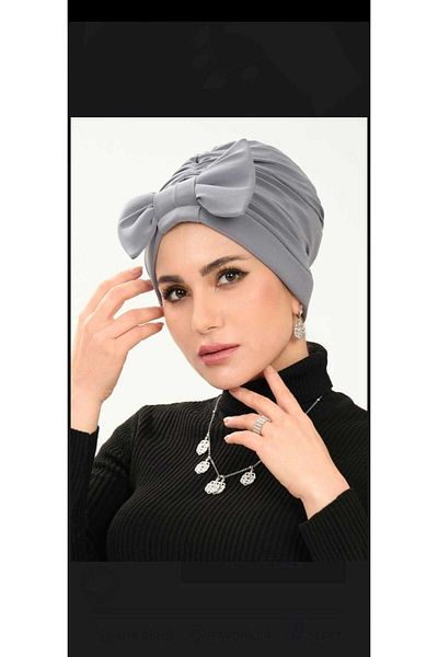 mikam Sea/Pool Bonnet with Stylish Design and Lycra Bow for Summer - Will Shoot a Stamp