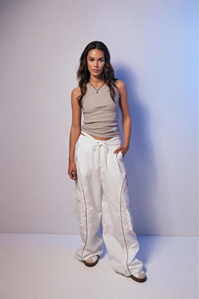 Bases Wide Halter Neck Mink Corded Sleeveless Undershirt