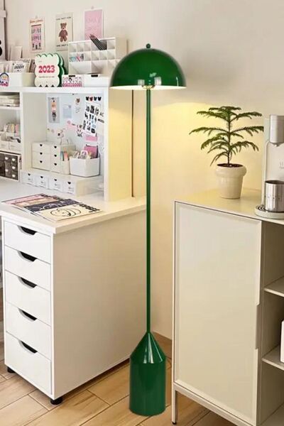Vinner Mushroom Pencil Lambader Modern Dekoratif Metal Oturma Odası Çalışma Odası Zemin Lambası