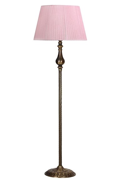 Vinner Antony Eskitme Burgulu Metal Lambader - Organize Pembe