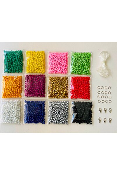 YAĞMUR BİJUTERİ مجموعة حبات الرمل (15 نوعًا) هواية