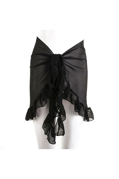 ZEKAS FASHION Tulle Pareo Skirt