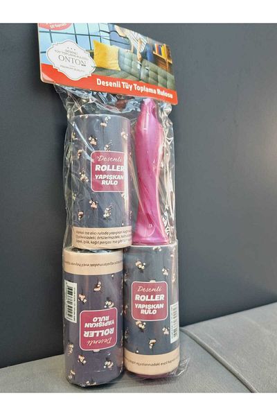 Lider MAGNESİA 60 Sheets Patterned Feather Collection Roll with 2 Refills