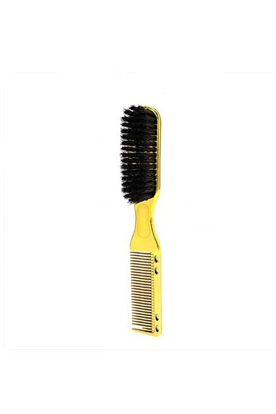 Nano Absolute Double Sided Comb Gold Cleaning Brush - Fade Comb