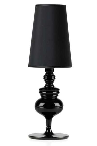 Vinner Luxury Munch Metal Siyah Abajur - Siyah