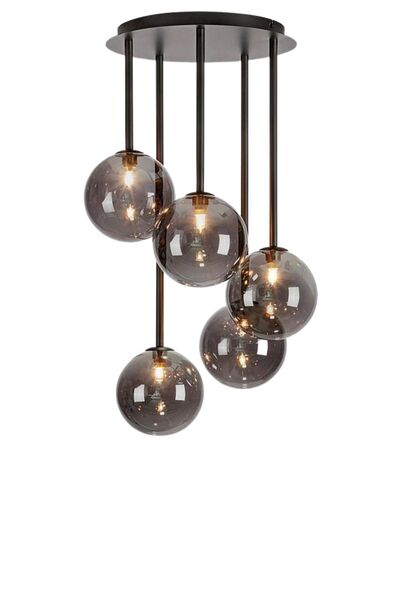 Vinner Uk005 Statik Siyah G9x5 Led Avize