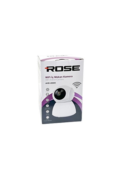 Rose Smart Kamera 360° Full Hd 1080p Akıllı Kamera