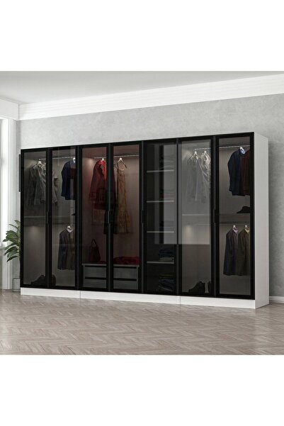 Minar Kale 190 7 Cam Kapaklı 2 Ç Dlp Beyaz Siyah