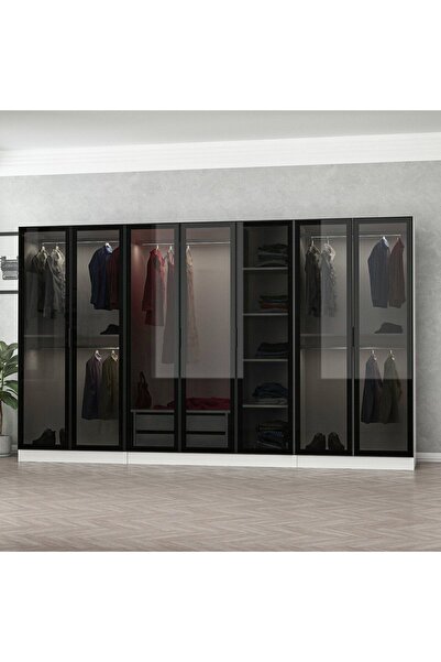 Minar Kale 190 7 Cam Kapaklı 2 Ç Dlp Beyaz Siyah