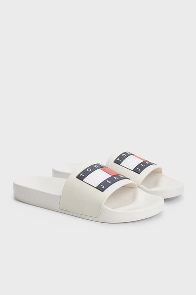 Tommy Jeans شبشب رجالي مسطح - شعار، موديل TCR EM0EM01191